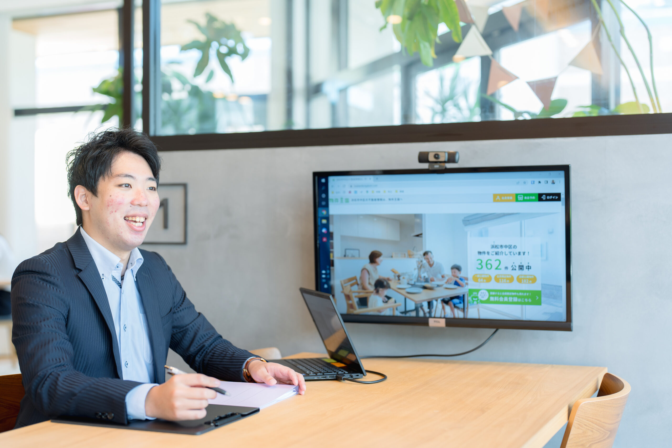 反響営業中心
